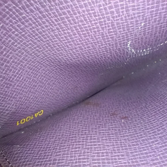 LOUIS VUITTON Yellow Epi Leather Bi Fold Long Wallet Purse - Picture 11 of 15